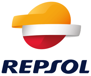 Logo de REPSOL, empresa patrocinadora del CGE24