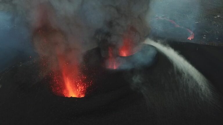 Exposición sobre El Volcán