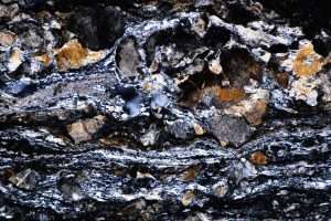 Mylonite within the Trujillanos extensional detachment